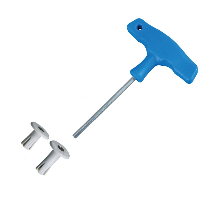 Allen key expanding wall bolt