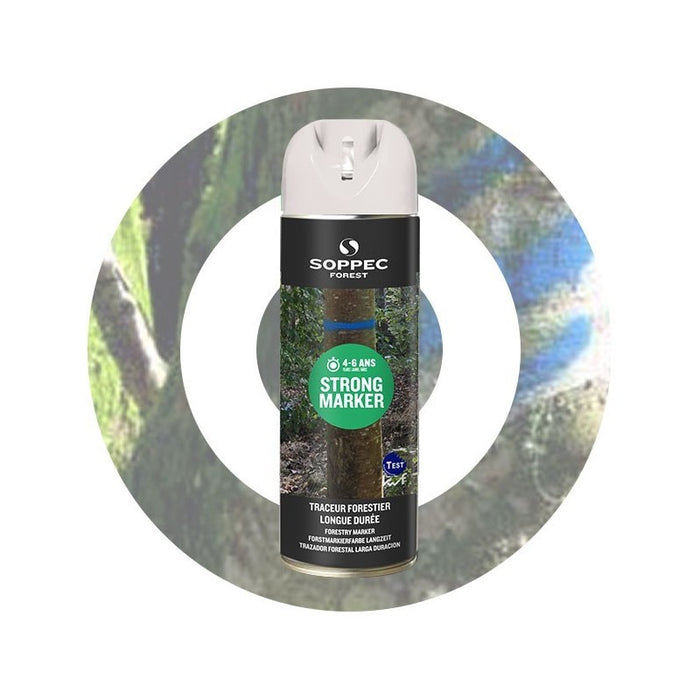 Strong Marker 12-pack, non-fluorescent forest paint with long durability