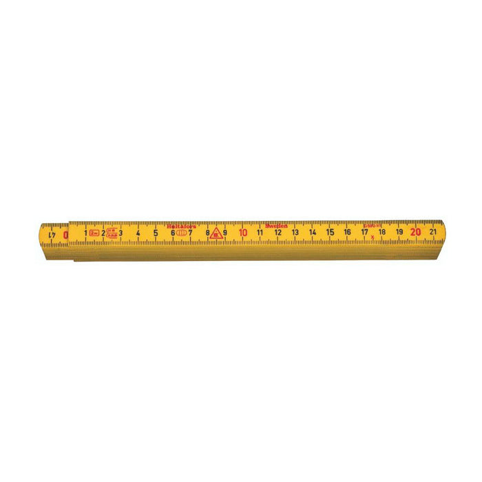 Hultafors Ruler 2m Fiberglass G59, 12-parts