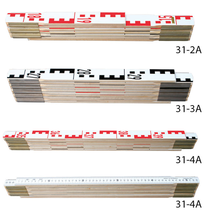 Leveling rod Folding rule models