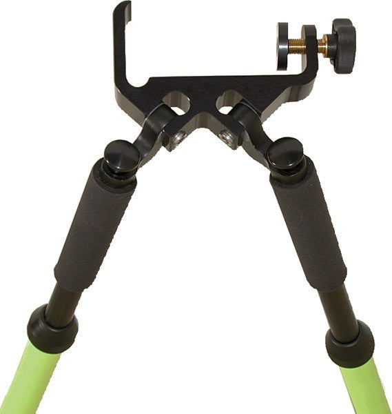 Support leg/Bipod Seco for invar rod - Green-yellow