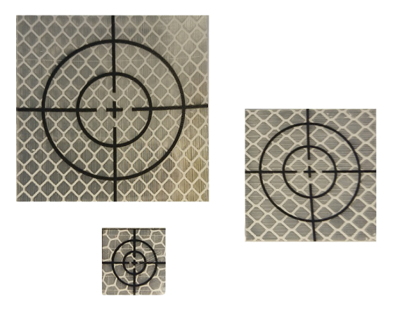 Measurement Mark Reflex White Square