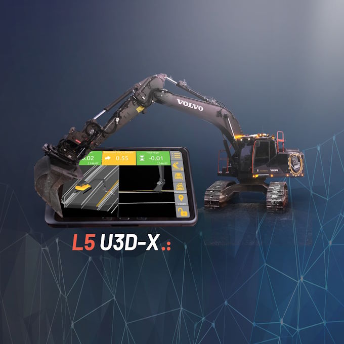 L5 U3D-X Grävsystem