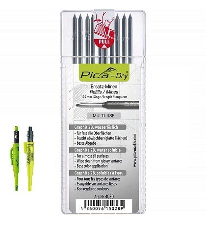 Pica Dry Refill, graphite/black