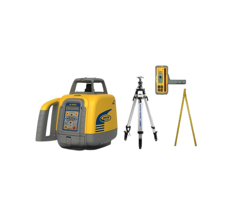 Tvåfallslaserpaket - GL1425C inkl HL760 Mottagare, Stativ & Stång