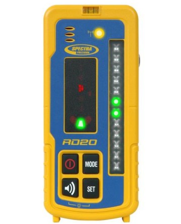Spectra Precision LR30W – Maskinmottagare med trådlös hyttdisplay RD20