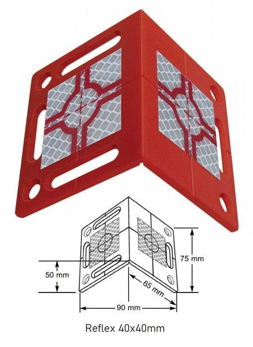 Smart Target RS80 Angle with 2 Reflectors