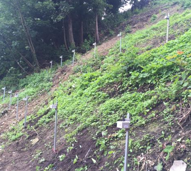 Triaksial tiltmålingsnode