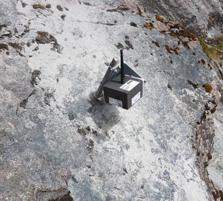 Triaksial tiltmålingsnode