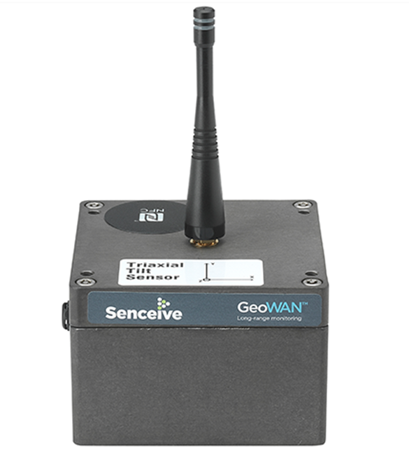 Triaksial tiltmålingsnode