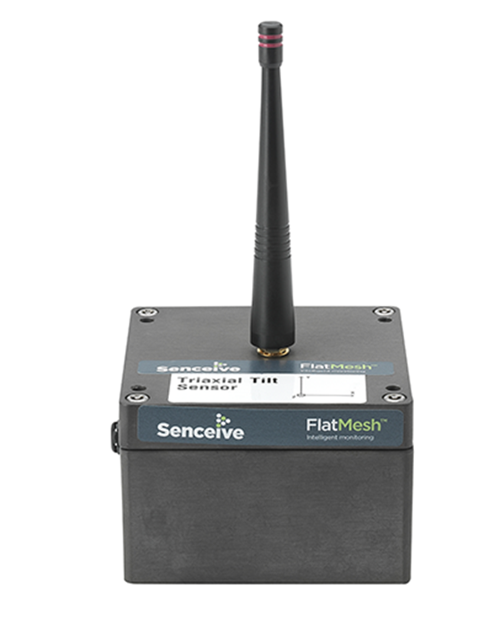 Triaksial tiltmålingsnode